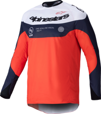 Pro Dura Jersey Navy/Hot Orange/White 2x