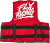 Nylon Flotation Vest Red/White 3x