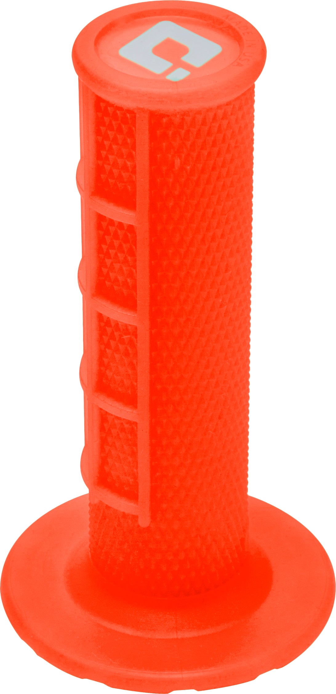 Half Waffle Lock On Grip Neon Orange