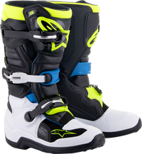 Tech 7s Boots Blk/Enamel Blu/Fluo Yel Sz 7