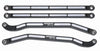 High Clearance Radius Rods Black