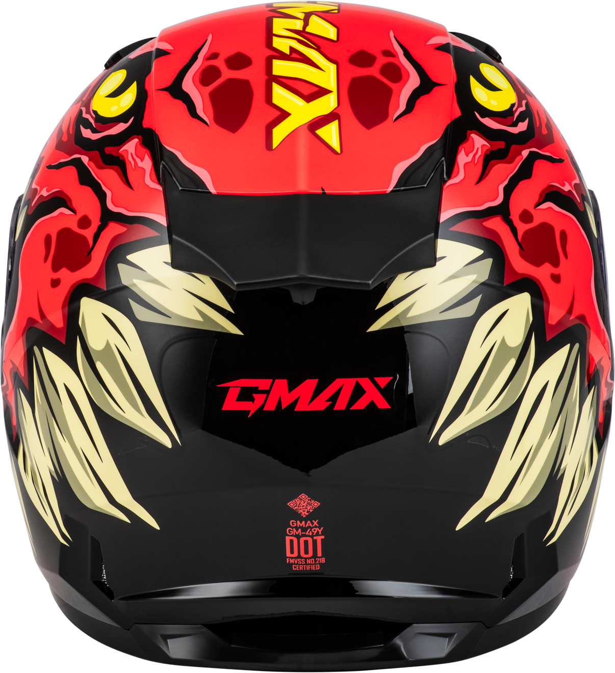 Youth Gm 49y Drax Helmet Red Ys