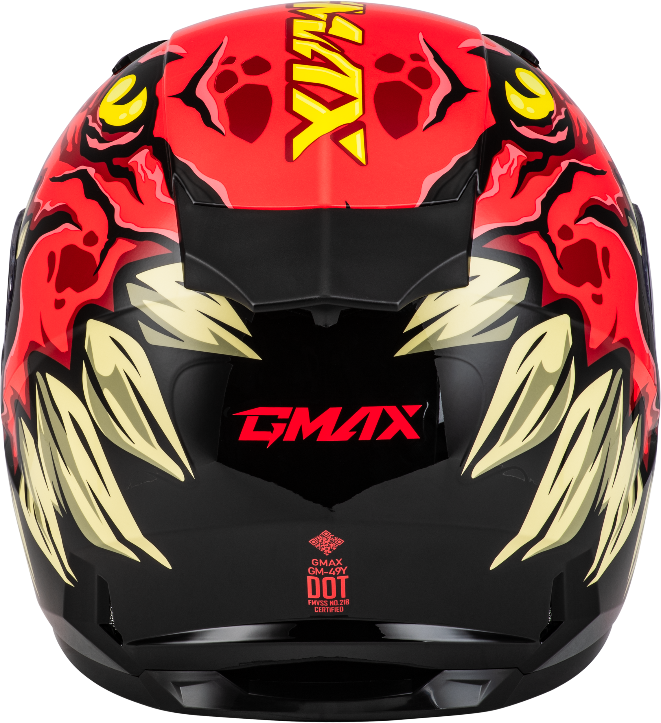 Youth Gm 49y Drax Helmet Red Ys