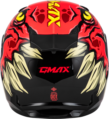Youth Gm 49y Drax Helmet Red Ys