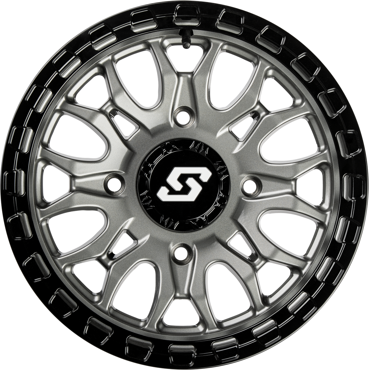 Ignition Wheel 15x7 4/156 +10mm Gunmetal/Blk