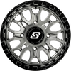 Ignition Wheel 14x7 4/137 +10mm Gunmetal/Blk