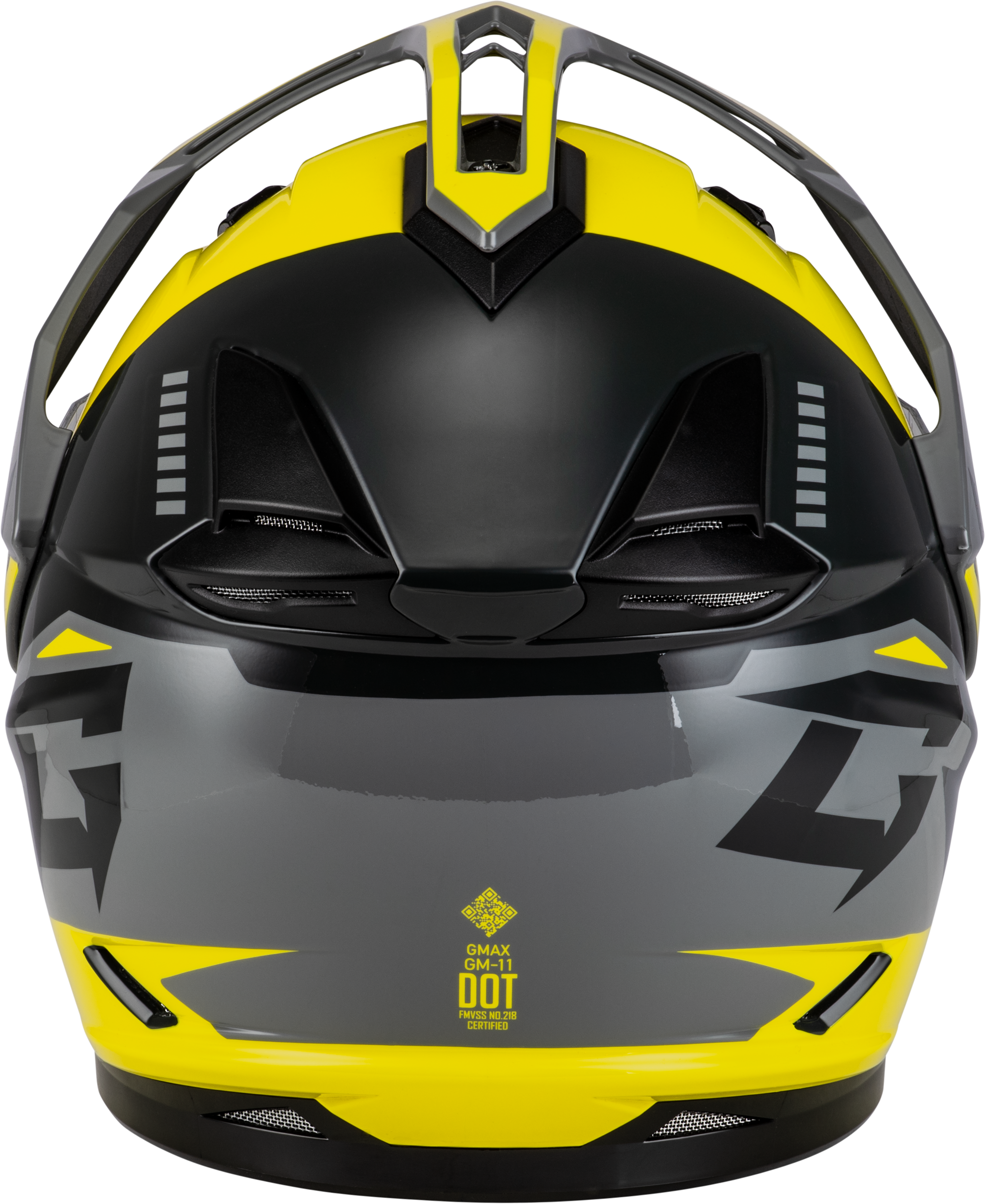 Gm 11s Ronin Snow Helmet Yellow/Silver/Grey Xs