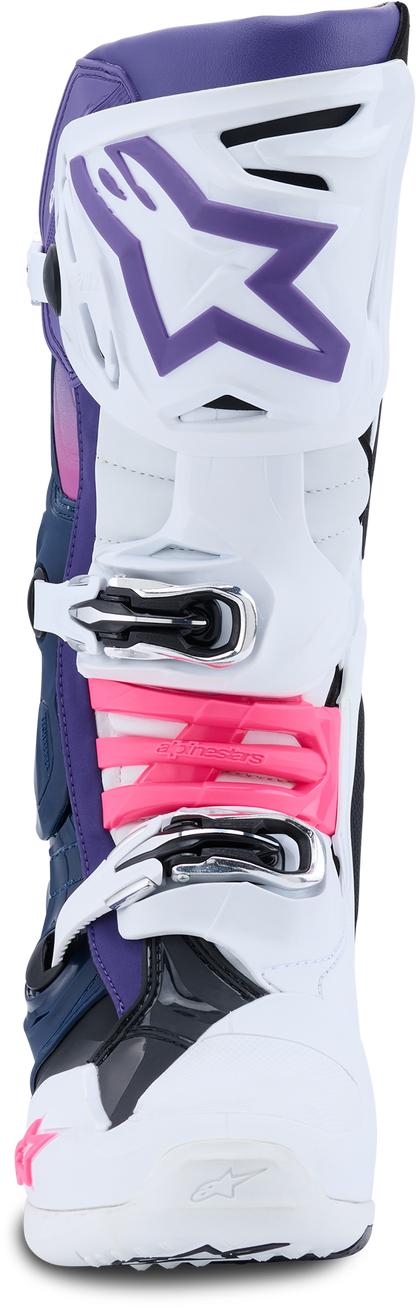 Tech 10 Wht/Violet/Nvy Bl/Pnk Fl 11