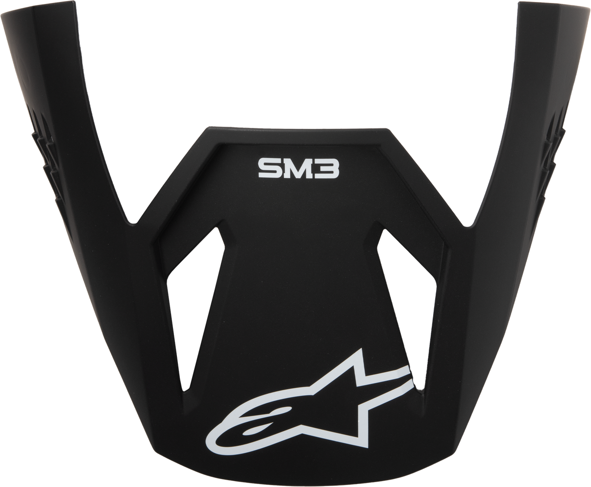 Sm3 Solid Visor Black Matt