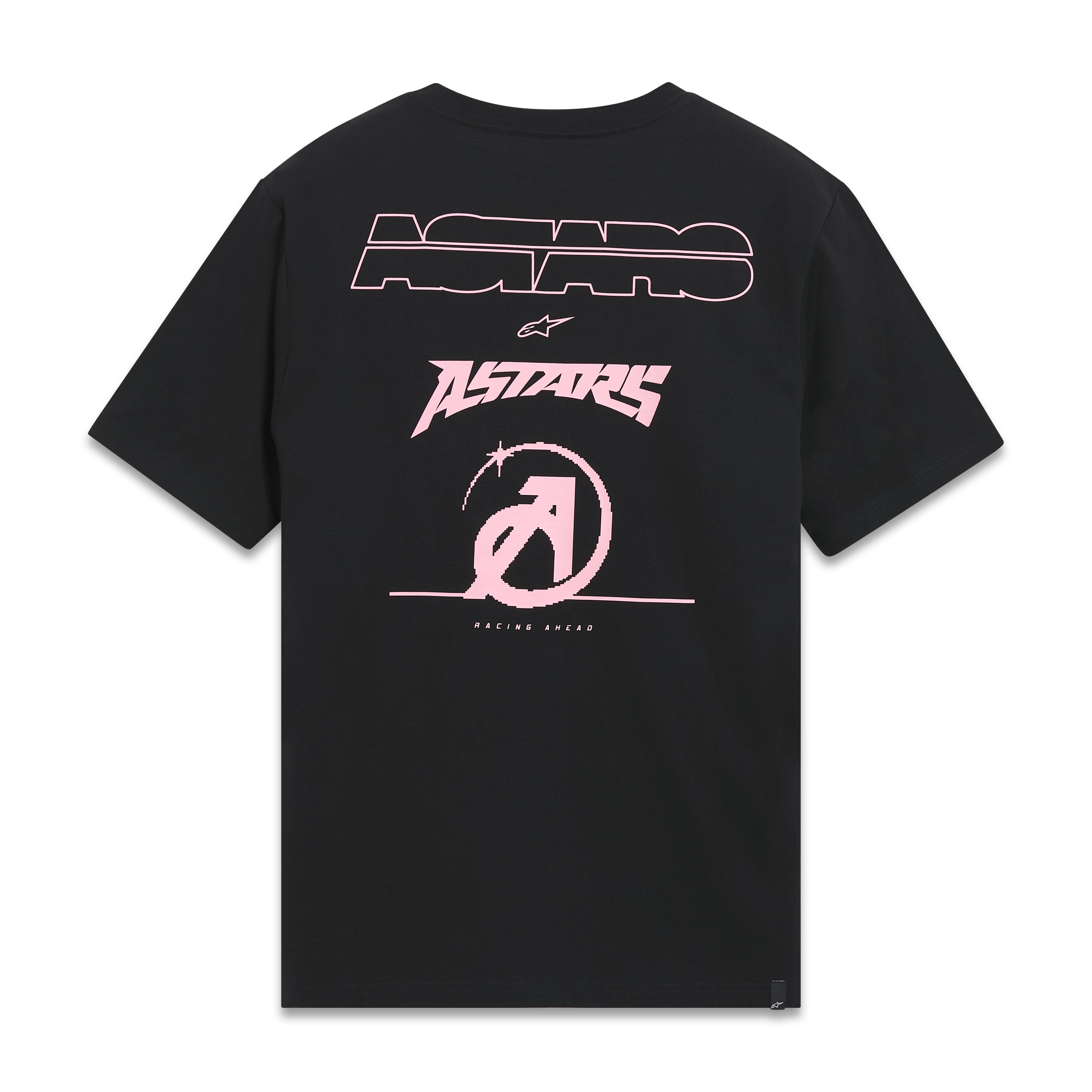 Bold Type Back Csf Ss Tee Black Sm