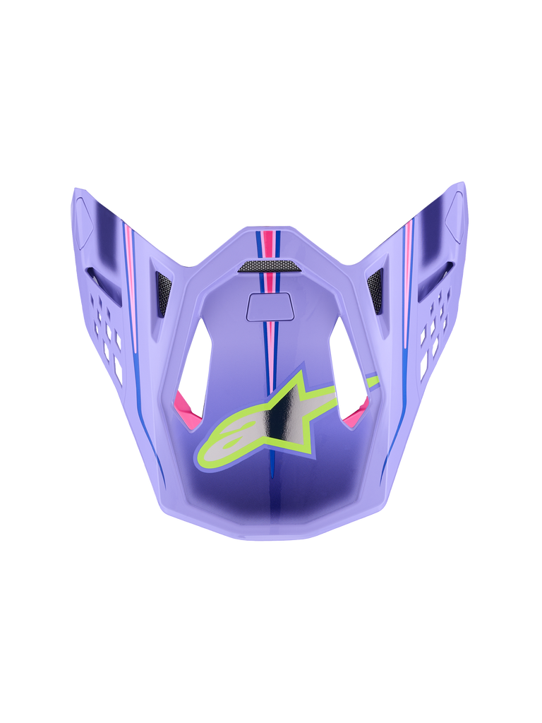 S M10 Jl Visor Ece 22.06 Prpl/Pnk Fluo/Ylw Fluo Gls