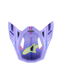 S M10 Jl Visor Ece 22.06 Prpl/Pnk Fluo/Ylw Fluo Gls