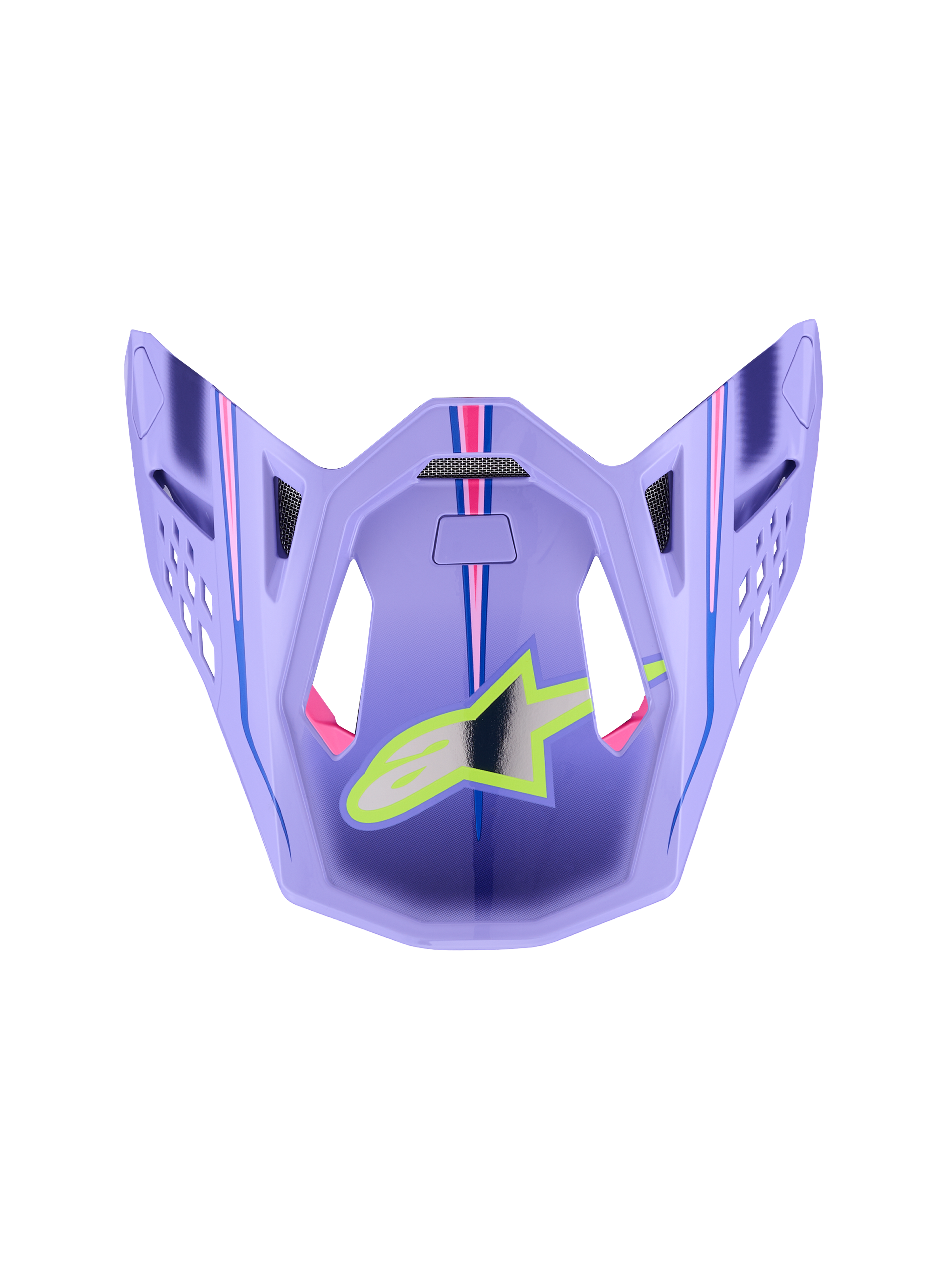 S M10 Jl Visor Ece 22.06 Prpl/Pnk Fluo/Ylw Fluo Gls