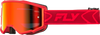 Zone Goggle Red/Crimson W/ Red Mirror/Smoke Lens