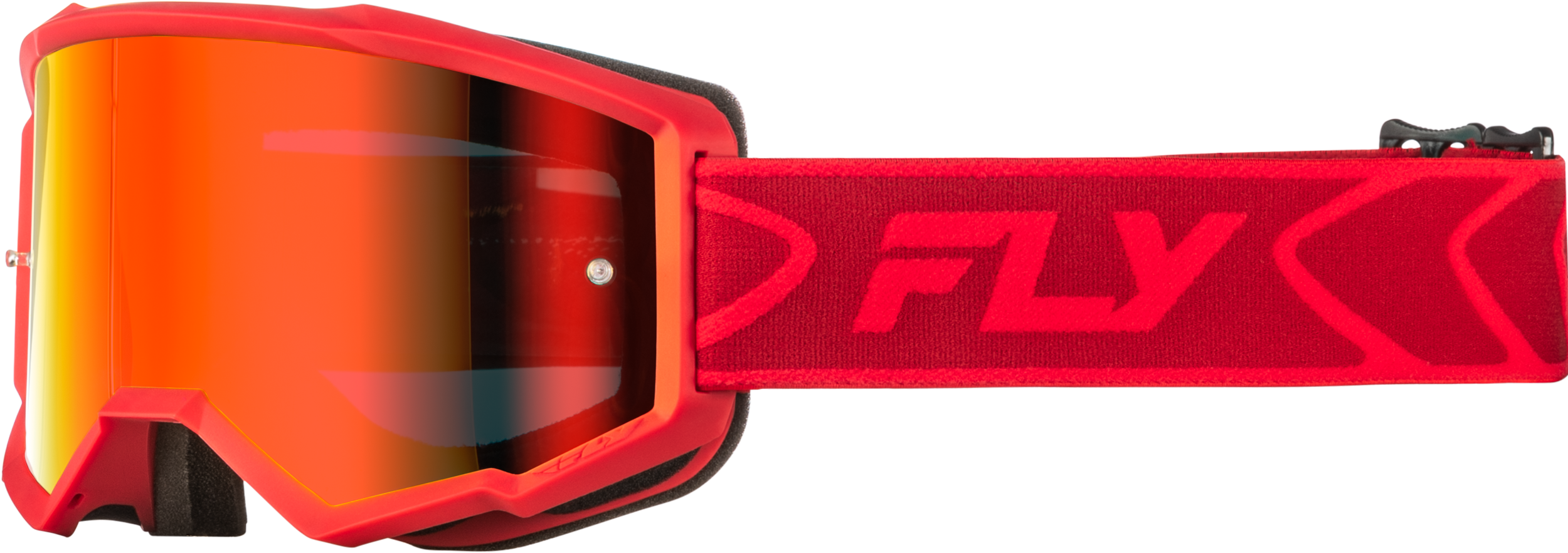 Zone Goggle Red/Crimson W/ Red Mirror/Smoke Lens