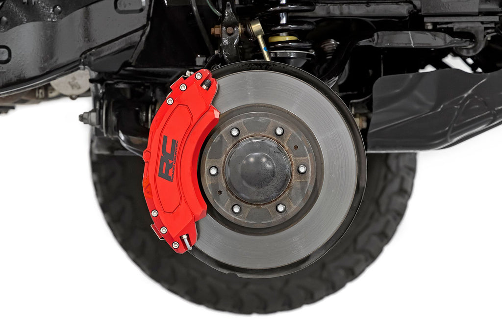 Caliper Covers | Front and Rear | Red | Chevy/GMC Sierra 1500 (19-25)/Silverado 1500 (19-25)  | 71106A