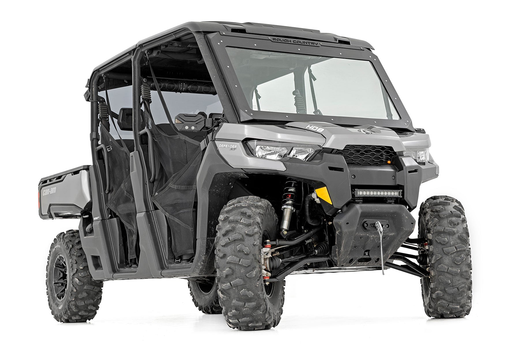 M1 Front Coil Over Shocks | Ride Height Adjust | Can-Am Defender HD 5/HD 8/HD 9 | 301003