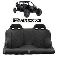 Maverick X3 Rear Bench Seat W Harnesses (2017-2026)