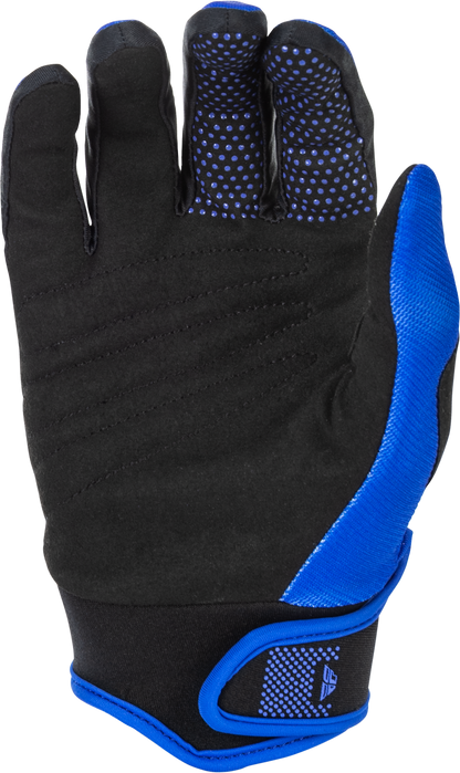 Youth F 16 Gloves Blue/White Yxs