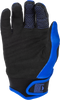 F 16 Gloves Blue/White Md