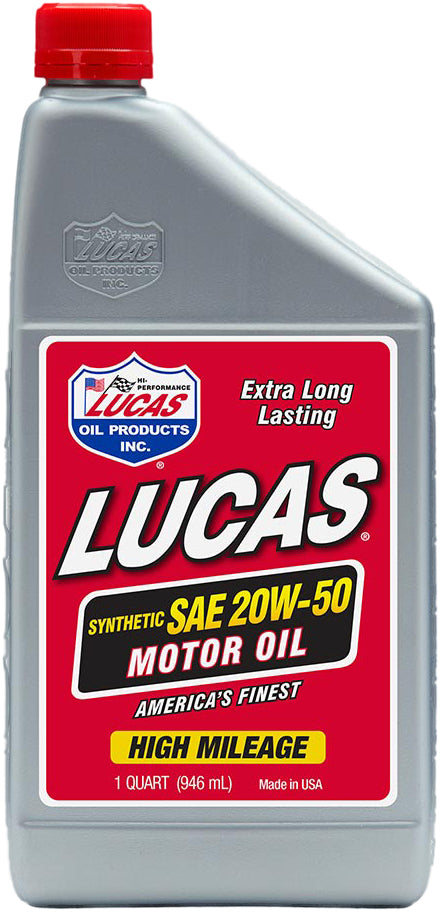 LUCAS 20w/50 Synthetic Engine Oil - Part Number 10054