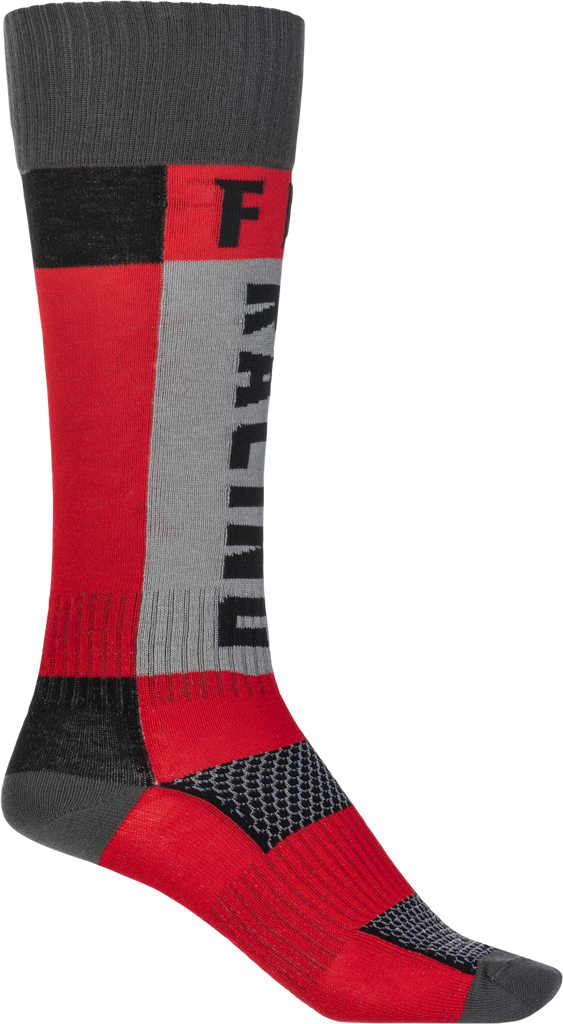 Mx Socks Thick Red/Grey Sm/Md