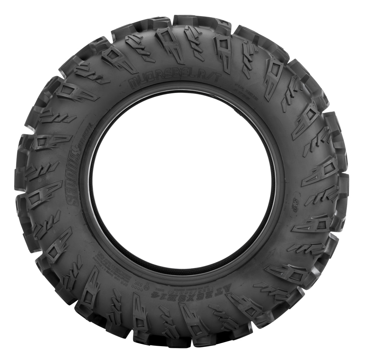 Tire Mud Rebel R/T 26x11r14 Radial 8pr Lr520lbs