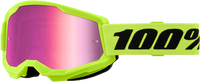 Strata 2 Goggle Neon Yellow Mirror Pink Lens