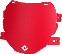 Downhill/E Bike Number Plate Red
