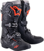 Tech 10 Boots Black/Red Fluo Sz 12