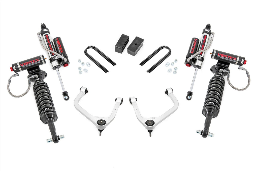 3.5 Inch Lift Kit | Mono Leaf Rear | Vertex | GMC Sierra 1500 2WD/4WD (2019-2025 & Classic) | 28850