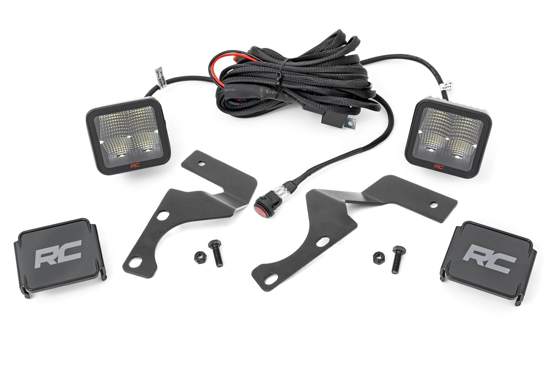 LED Light Kit | Ditch Mount | 2" Spectrum Spot Pair | Toyota 4Runner (10-24) | 80796