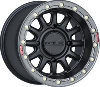 Alpha Wheel 4/156 Blk/Gunmetal 15x10 (+10mm)