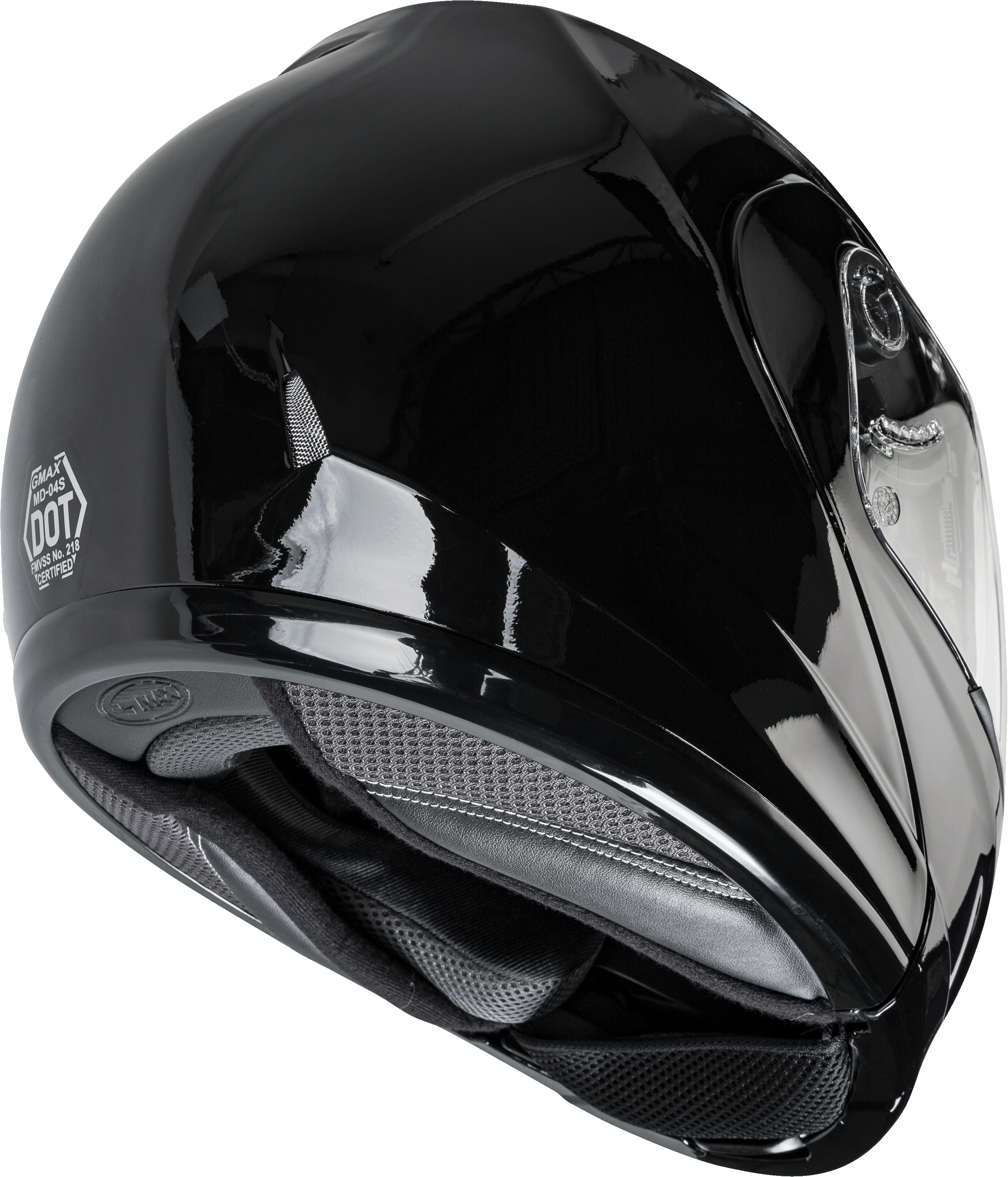 Md 04 Modular Helmet Black Xl