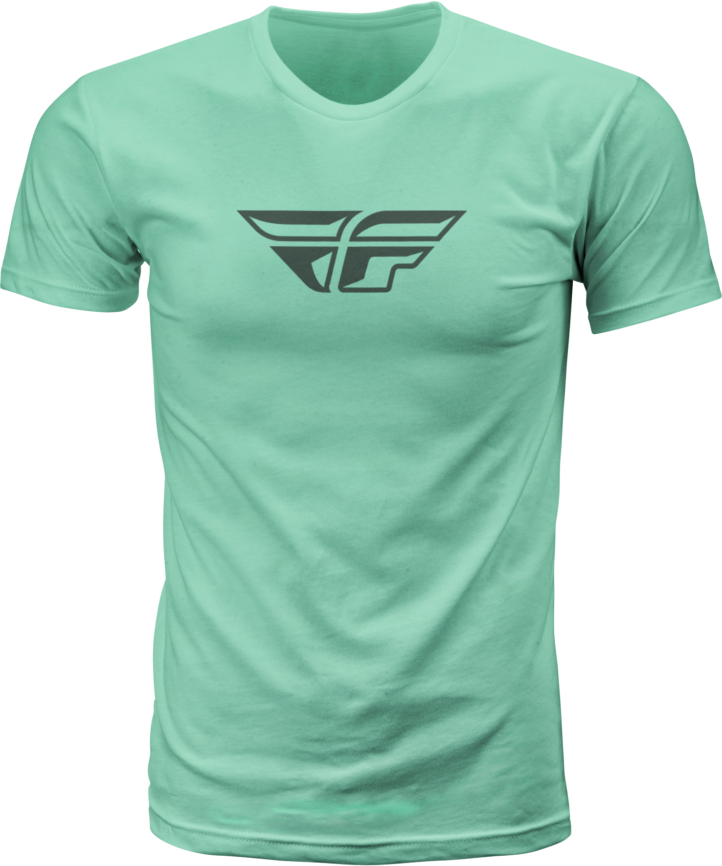 Fly F Wing Tee Sage/Grey 2x