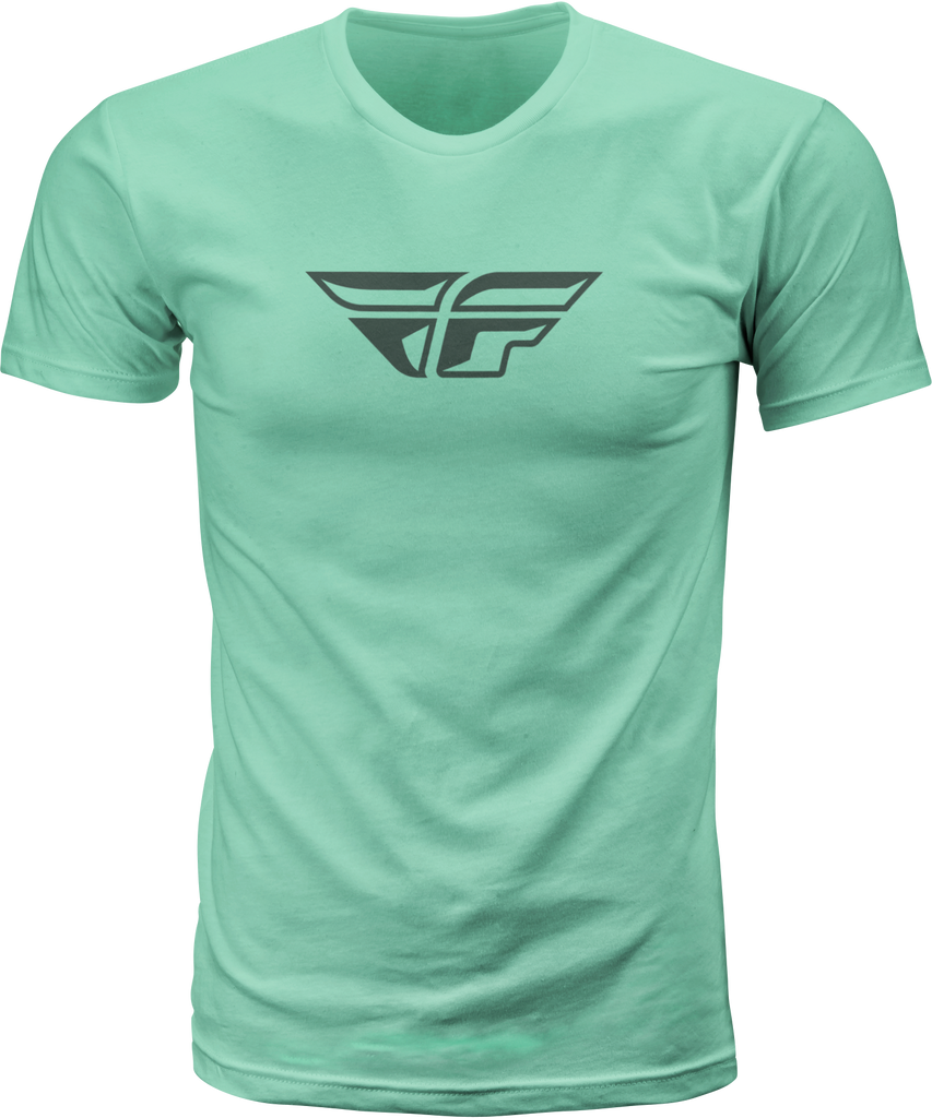Fly F Wing Tee Sage/Grey Md