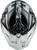 Md 74 Striker Modular Helmet W Slvr Shield Slvr/Blu Mtlc Lg