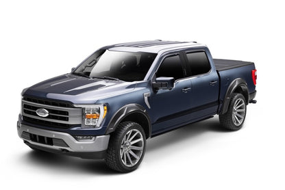 Husky Liners 17-22 Ford F-250/350 Super Duty DRT Style Fender Flares (Smooth) 4pc - Blk