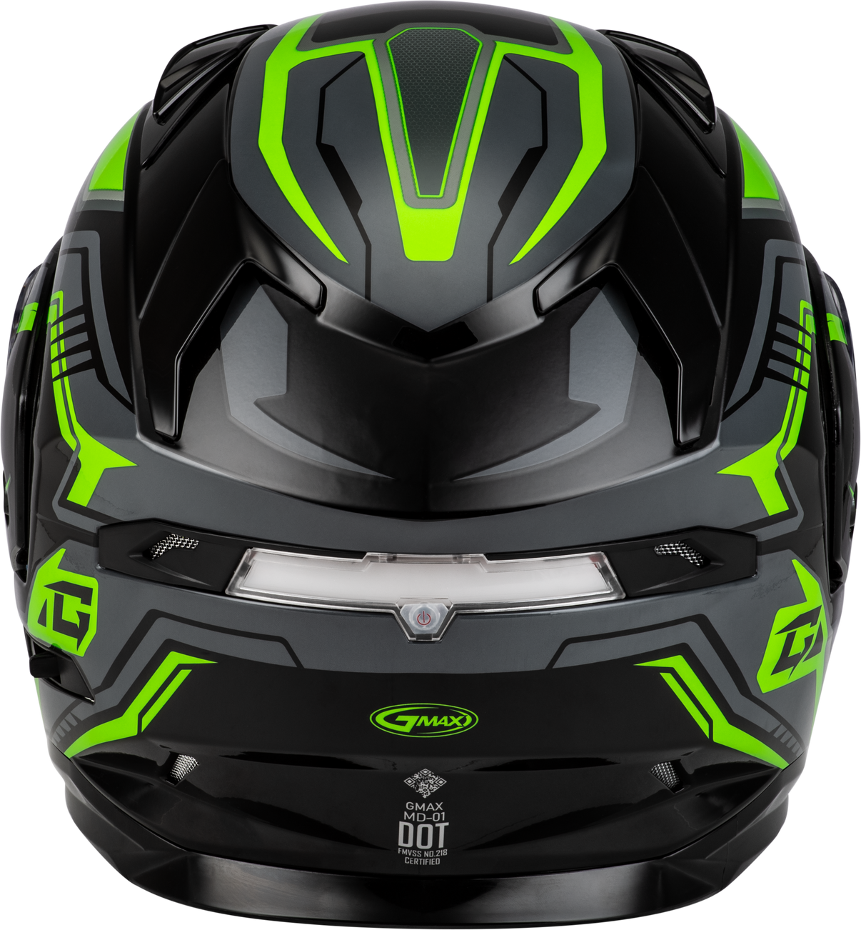 Md 01s Transistor Snow Helmet Black/Grey/Green 3x