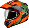 Gm 11 Ronin Helmet Orange/Green/Black Md