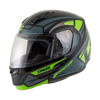 Md 04 Sector Helmet Black/Grn/Wht Xs
