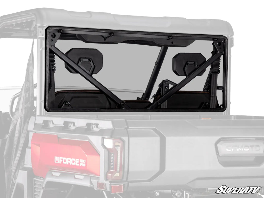Rear Windshield – Fits CFMoto UForce U10 Pro | Dust Blocker | Scratch-Resistant Polycarbonate