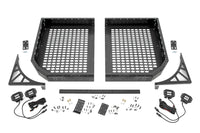 Rough Country | Cargo Rack | Dual 2" Black LED Pairs | Flush Mount | CFMOTO UFORCE 1000  | 96121