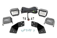 LED Light Kit | Rear Mount | 3" Chrome Pair | Wide Angle | CFMOTO UFORCE 1000 | 96113