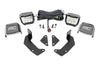 LED Light Kit | Cage Mount | 2" Chrome Pair | Wide Angle | CFMOTO UFORCE 1000  | 96106