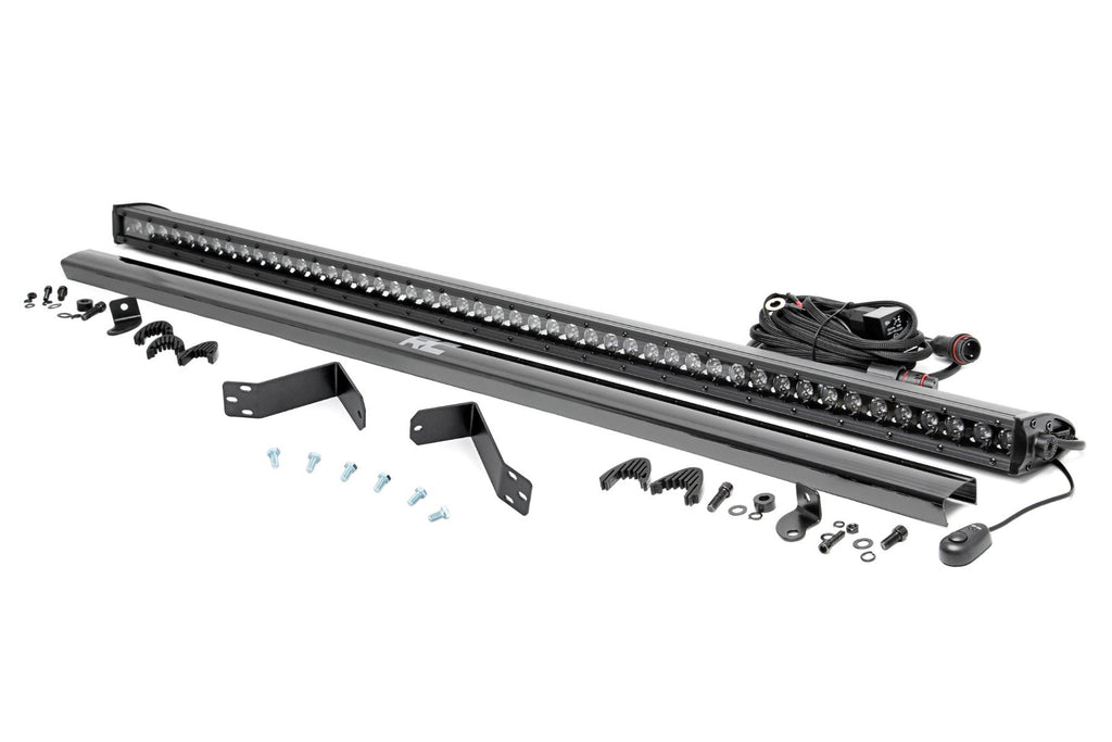 Rough Country | LED Light Kit | Rear Mount | 50" Black Single Row | CFMOTO UFORCE 1000 | 96115