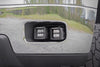 LED Light Kit | Fog Mount | 2" Black Pair | Amber DRL | Chevy Silverado 2500 HD/3500 HD (11-14) | 70628DRLA