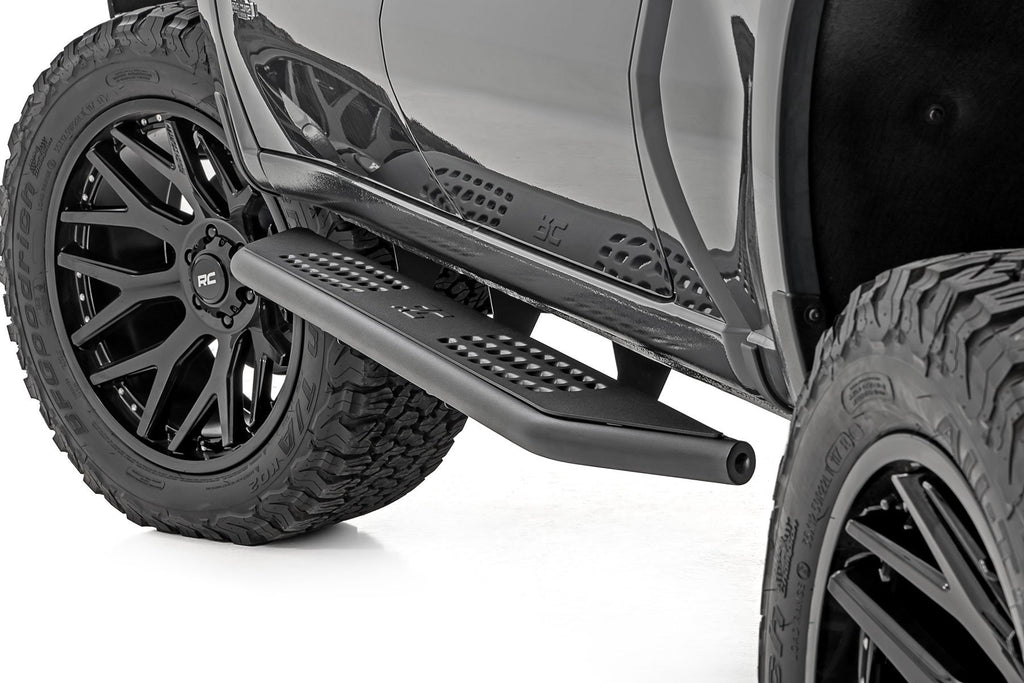 OV2 Running Boards | Side Step Bars | Crew Cab | Chevy/GMC 1500/2500HD (19-25 & Classic) | 14009