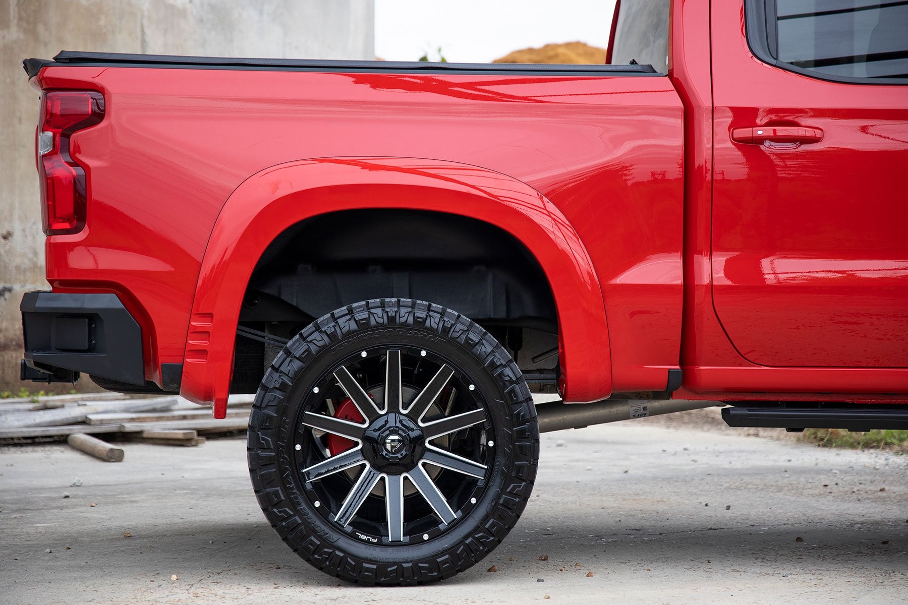 Fender Flares | SF1 | G9K Satin Steel | Chevy Silverado 1500 2WD/4WD (2019-2025 & Classic) | F-C319201A-G9K
