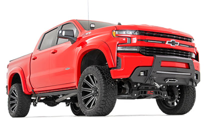 Rough Country | SF1 Fender Flares | GJV Riptide Blue | Chevy Silverado 1500 2WD/4WD (19-26) | F-C319201A-GJV